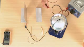 آزمایش نمایش میدان الکتریکی