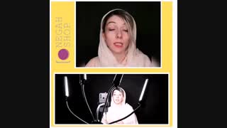 عکاسی مدلینگ با بازوهای ال ای دی - نگاه شاپ