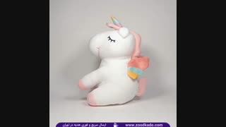 عروسک اسب تک شاخ گوگولی در سایت zoodkado.com - خرید عروسک تک شاخ گوگولی