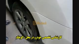 کارشناسی تخصصی خودرو در محل : << الوچک >>