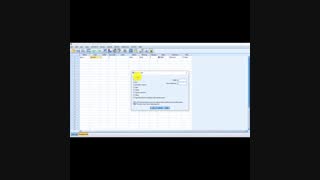 پنجره ورییبل در spss