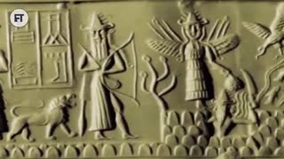 اسناد وجود فضایی ها در تمدن سومریان