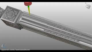 چهار محور همزمان چوب