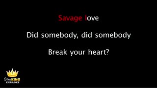 کارائوکه savage love_bts