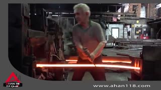 تولید میلگرد  به روش نیمه اتوماتیک