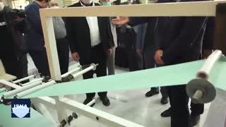 تولید ماسک در آسایشگاه کهریزک