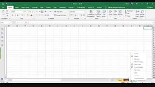 اشنایی با محیط اکسل
