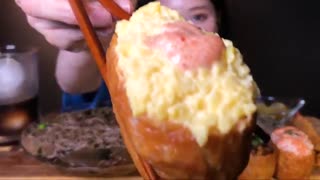 چالش اسمر و غذای کره ای