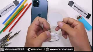 تست مقاومت آیفون 12