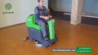 عملکرد و نظافت کفپوش های چوبی با دستگاه اسکرابر فلامک