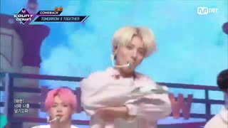 کامبک استیج آهنگ "Blue Hour" از گروه TXT در M COUNTDOWN