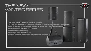 بلندگو داس مدل DAS AUDIO VANTEC