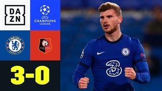 خلاصه بازی چلسی 3 - رن 0 - مرحله گروهی لیگ قهرمانان اروپا 2021