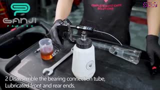 آموزش نگهداری از تفنگ تورنادور صفرشویی خودرو با قابلیت پاشش و مکش SGCB