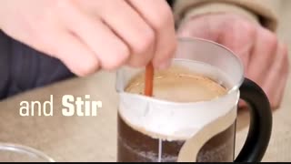 درست کردن قهوه فرانسوی