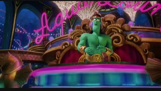 باب اسفنجی  در حال فرار