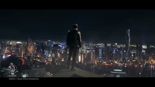 جلوه های پشت صحنه فیلم Saaho با VFX