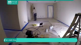 آموزش کار با دستگاه‌ ایرلس در رنگ آمیزی ساختمان