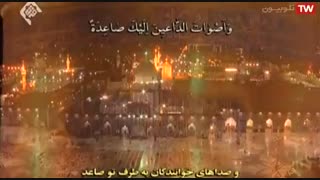 قرائت زیارت امین الله در حرم مطهر علی ابن موسی الرضا(ع) توسط استاد کهربایی