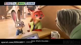 دوبله با صدای بی تی اس