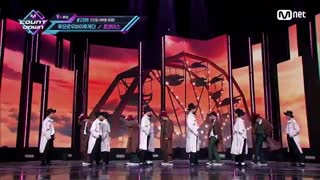 اجرایTXTبا آهنگ BLUE HOUR در Mcount down