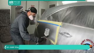 غلظت  رنگ مناسب پیستوله برای نقاشی بدنه خودرو