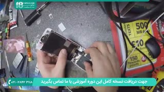 آموزش طریقه برداشتن انواع ICهای معمولی و چسبی در موبایل
