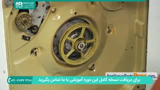 آموزش نحوه برطرف کردن لرزش ماشین لباسشویی