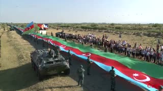 پرچم پنج کیلومتری  جمهوری آذربایجان