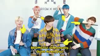 بازی"who's who" ی TXT