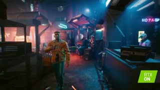 تریلر جدید بازی سایبرپانک 2077 با استفاده از ری تریسنگ - RTX ON