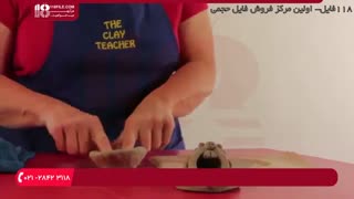 مجسمه سازی-ساختن مجسمه سگ آبی با زبان بزرگ