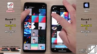 تست سرعت آیفون 12 پرو مکس و ROG Phone 3 ایسوس