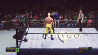 گیم پلی بازی 2k20 کشتی کج ( قدیمی ) : sting VS shawn michaels در WCW