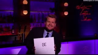 کنسرت بی تی اس در برنامه The Late Late show James Corden جیمز کوردن