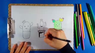 نقاشی کاکتوس