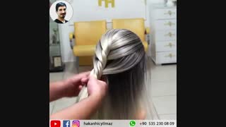 آموزش مدل مو دخترانه نیمه باز با پیچ- مومیس مرجع و مشاور مو