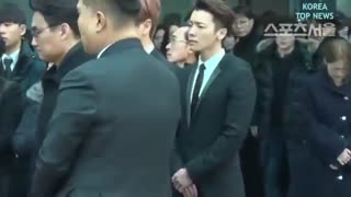 مراسم خاکسپاری کیم جونگهیون (اوپا کاش هنوز پیشمون بودی)