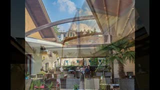 سقف چادری رستوران عربی- پوشش بازشوفست فود-سقف تاشو رستوران مراکشی-سایبان بازشونده باغ تالار-سایبان تمام برقی روفگاردن