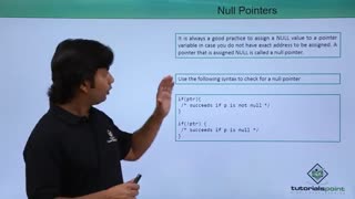 آموزش برنامه نویسی سی 42 -اشاره گرهای Null