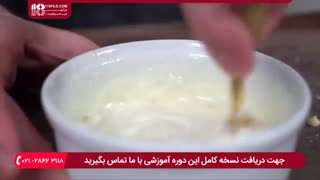 طرز تهیه کیک تولد دخترانه با تزیین دانه های شکلات رنگی