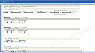 آموزش الگوریتم S7-200 زیمنس ، 10 , نوار نقاله
