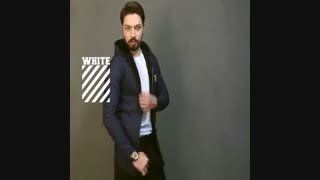 شنل خزدار مردانه OFF-WHITE مدل 1835