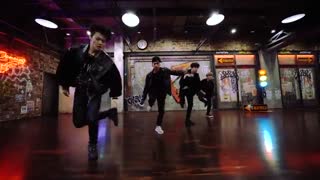 Hyunsuk, Doyoung, Junghwan, Melvin Tim Tim dance (treasure) members