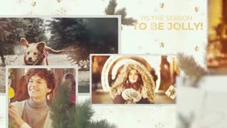 پروژه اماده افترافکت اسلایدشو کریسمس Christmas Slideshow Special Memories