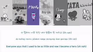 اهنگ boy wit luv از bts ورژن bt21