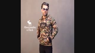 هودی مردانه ارتشی ABERCROMBIE مدل 1832