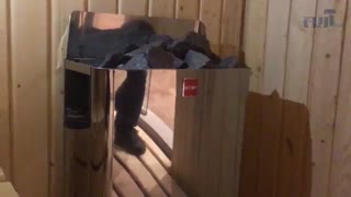 نصب هیتر سونا خشک هارویا