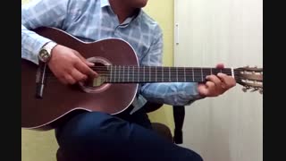 آهنگ خوشحال و شاد و خندانم با گیتار