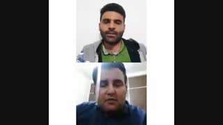 تازه دوماد و نو عروسش و ... !